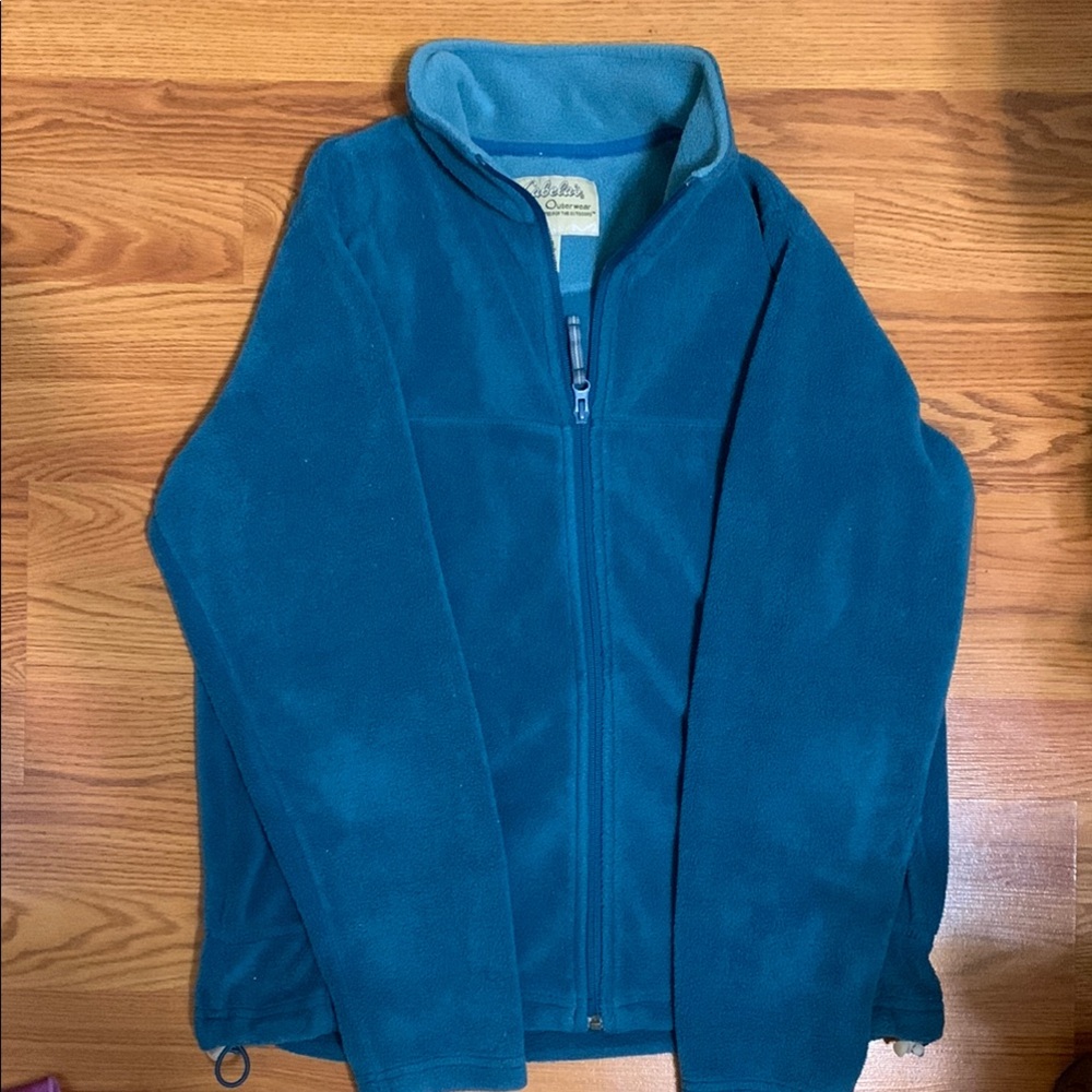 Cabela’s Women’s Outerwear Blue Fleece Jacket